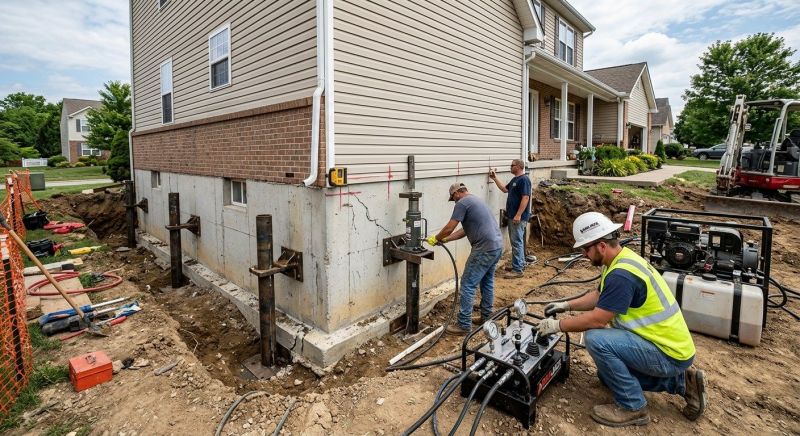 How Foundation Lifting Restores Structural Stability