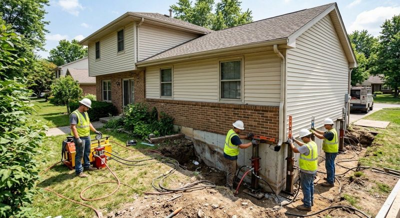 Common Methods Used for Foundation Raising and Leveling